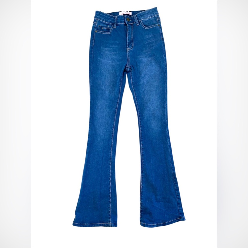 Classic Blue Women's Flare Jeans